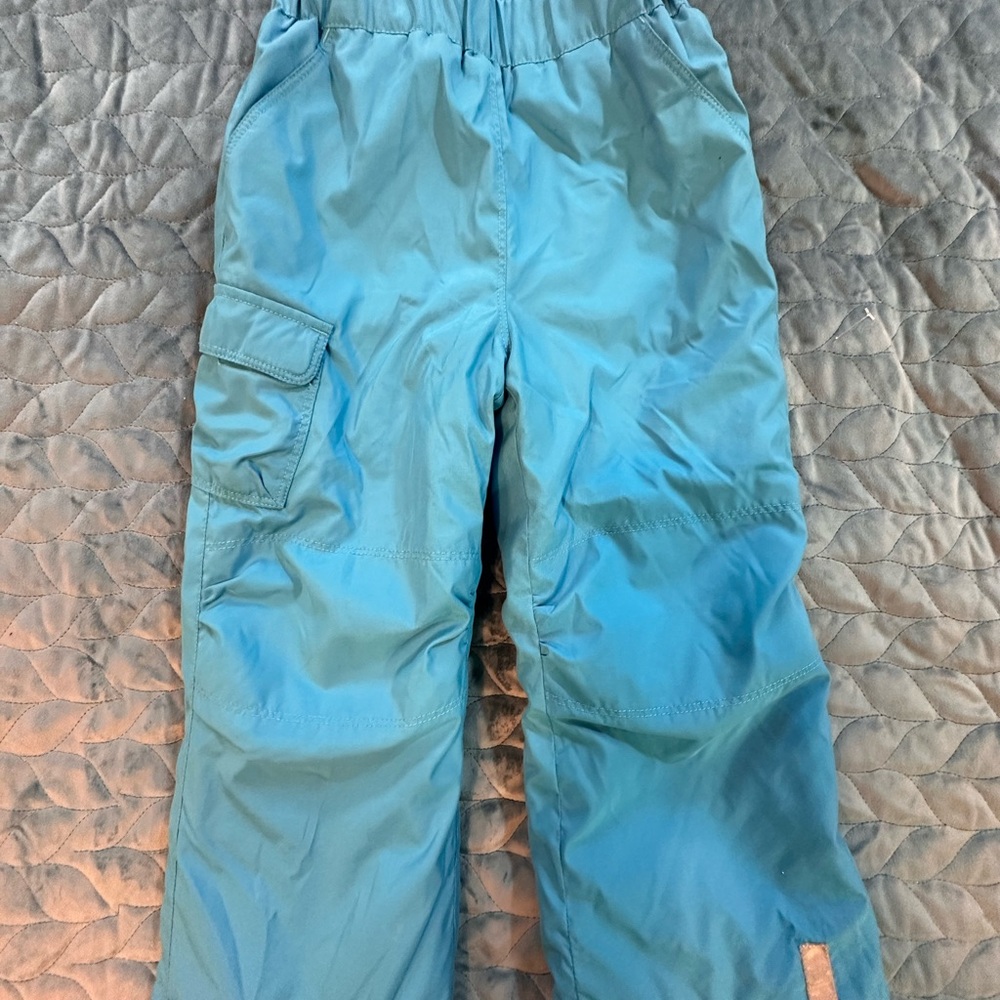 Hanna Andersson Teal Kids Insulated Snow Pants Size 100 / US 4